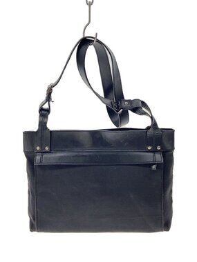 Gucci tote leather shoulder strap Black